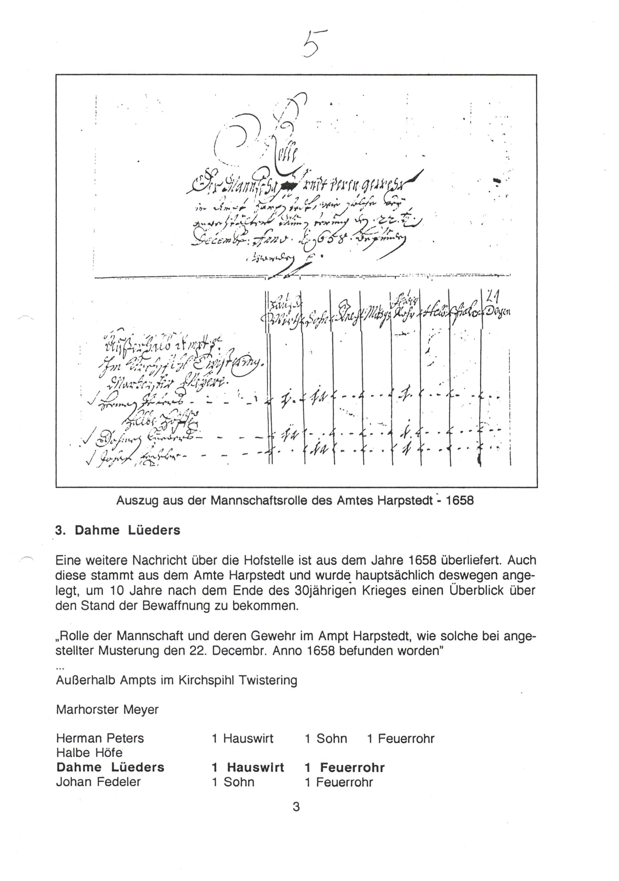 Harpstedter Höferegister 1567 – Originalhandschrift
